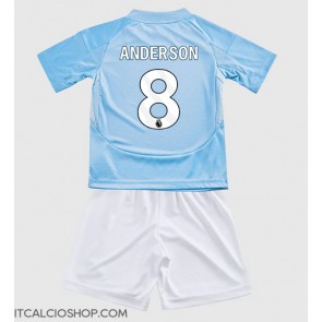 Nottingham Forest Elliot Anderson #8 Terza Maglia Bambino 2024-25 Manica Corta (+ Pantaloni corti)